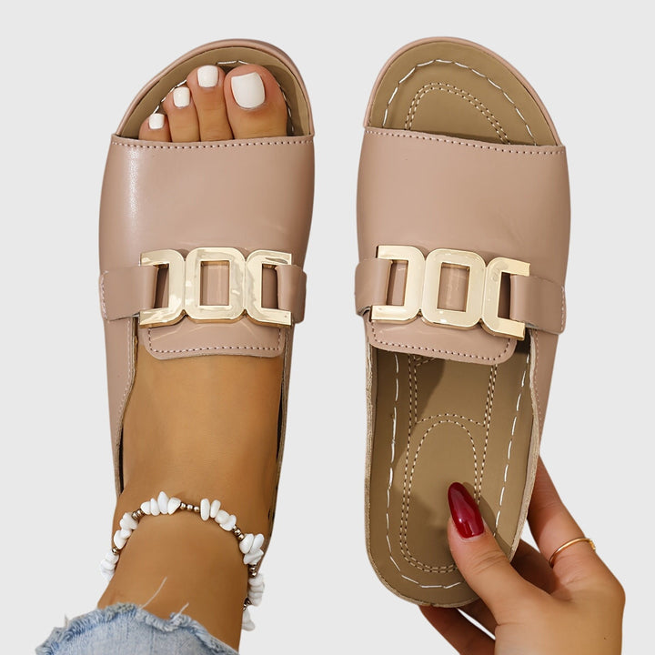 PHYLLIS | COMFY BUCKLE SANDALS