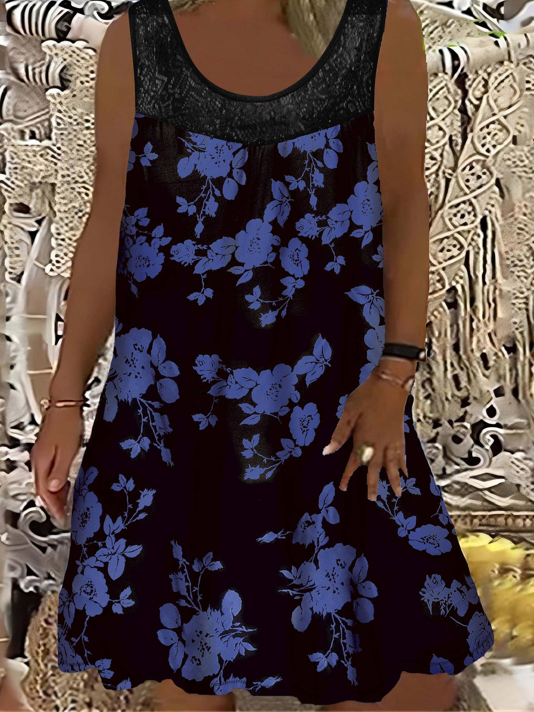 Samudri | Floral Flow Maxi Dress