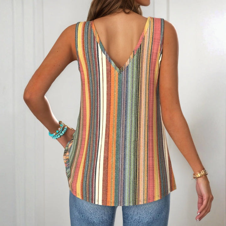 Sienna | Colorful Striped Tank Top