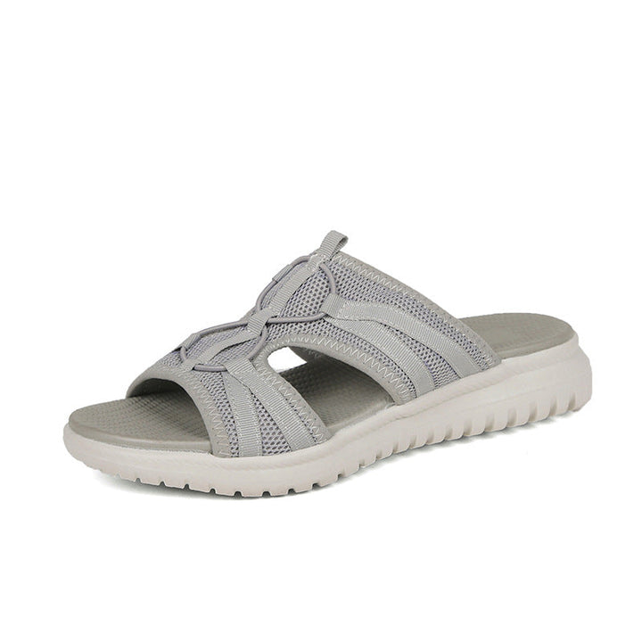 CLARA | ORTHOPEDIC OPEN-TOE SLIDE SANDAL