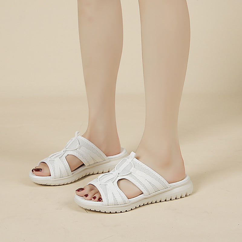 CLARA | ORTHOPEDIC OPEN-TOE SLIDE SANDAL