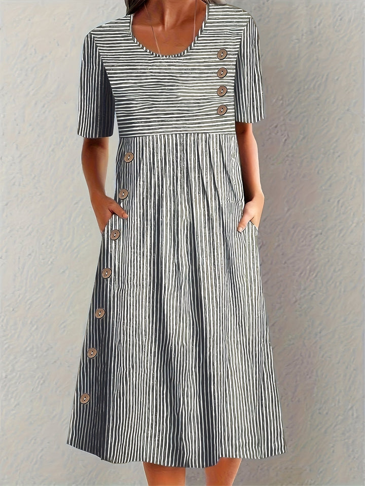Sofia | Striped Summer Dress