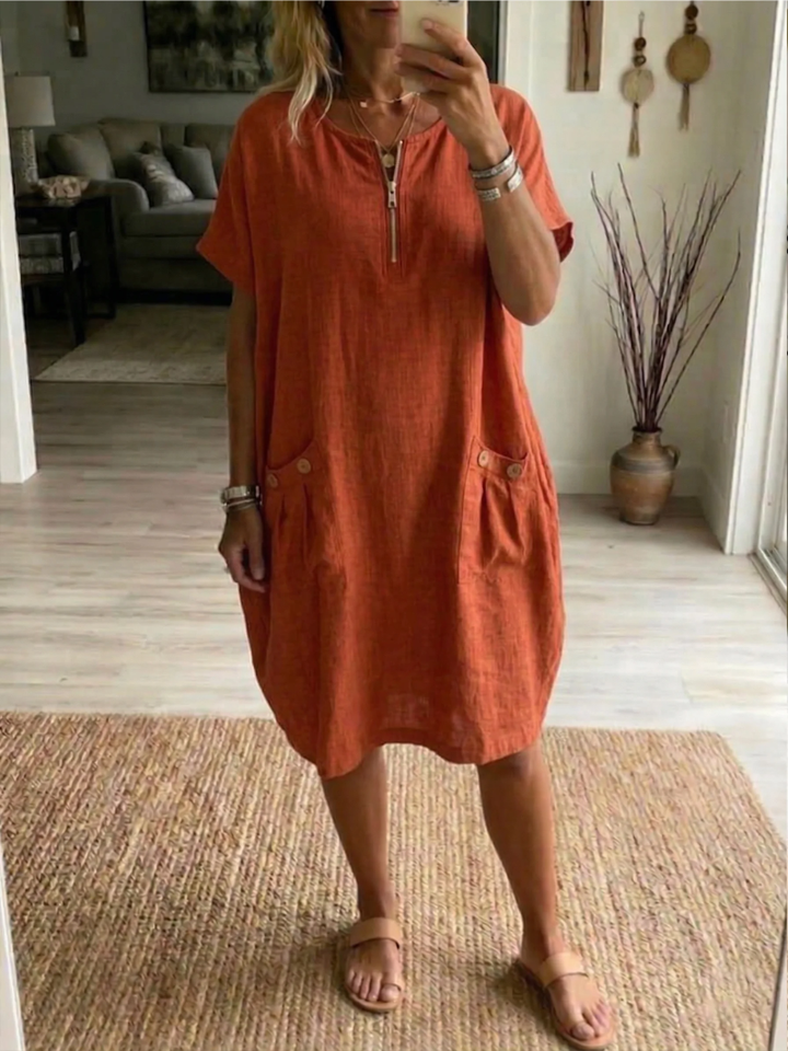 Tessa | Zipper Dress