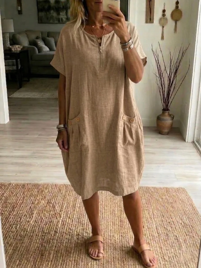 Tessa | Zipper Dress