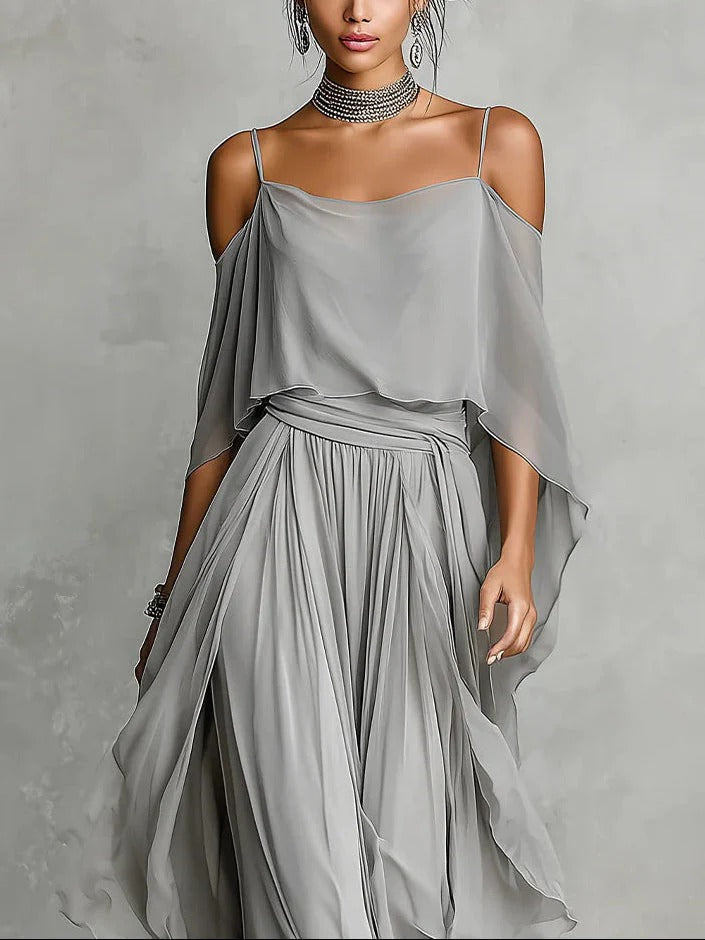 Ivah | Off-Shoulder Flowy Set